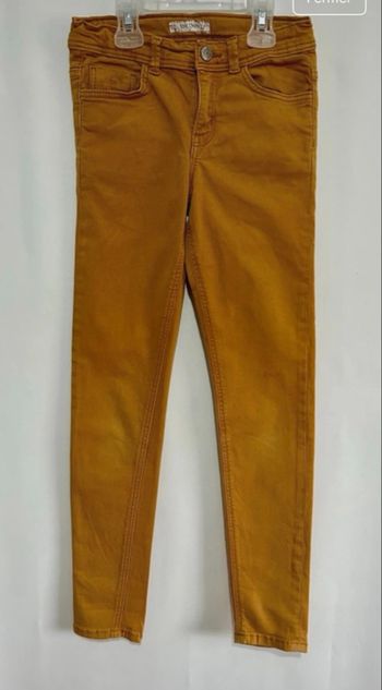 Jean skinny moutarde Taille 10 ans