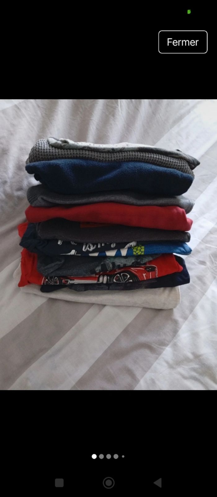 Lot vêtements chauds taille 4 ans