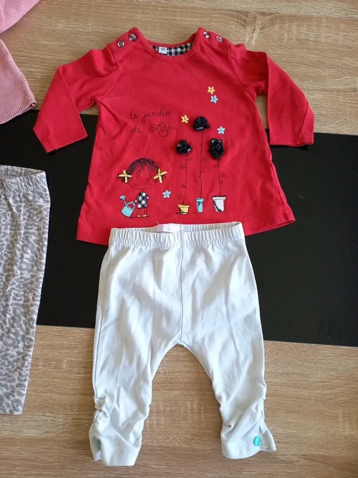 Lot de vêtements bébé fille 6 mois - photo numéro 3