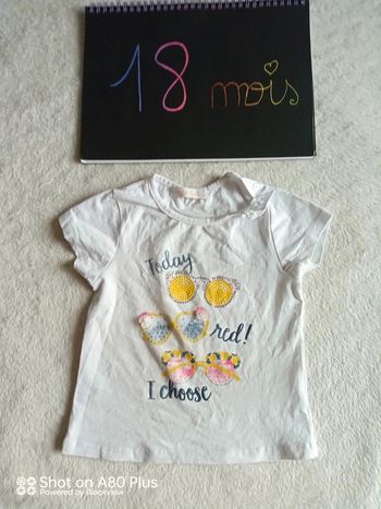 Tee shirt fille s39