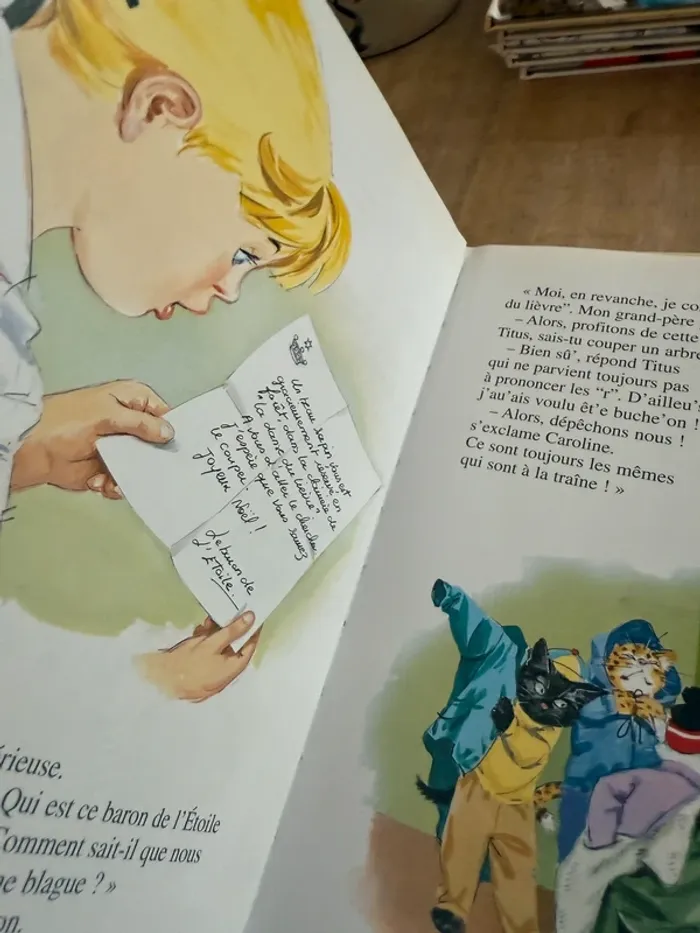 Ouvrage rare de collection - Livre BE Le Noël de Caroline Pierre Probst Hachette - photo numéro 6