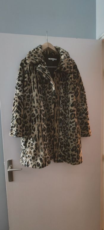 Manteau femme fausse fourrure Nina Kaufman en 36