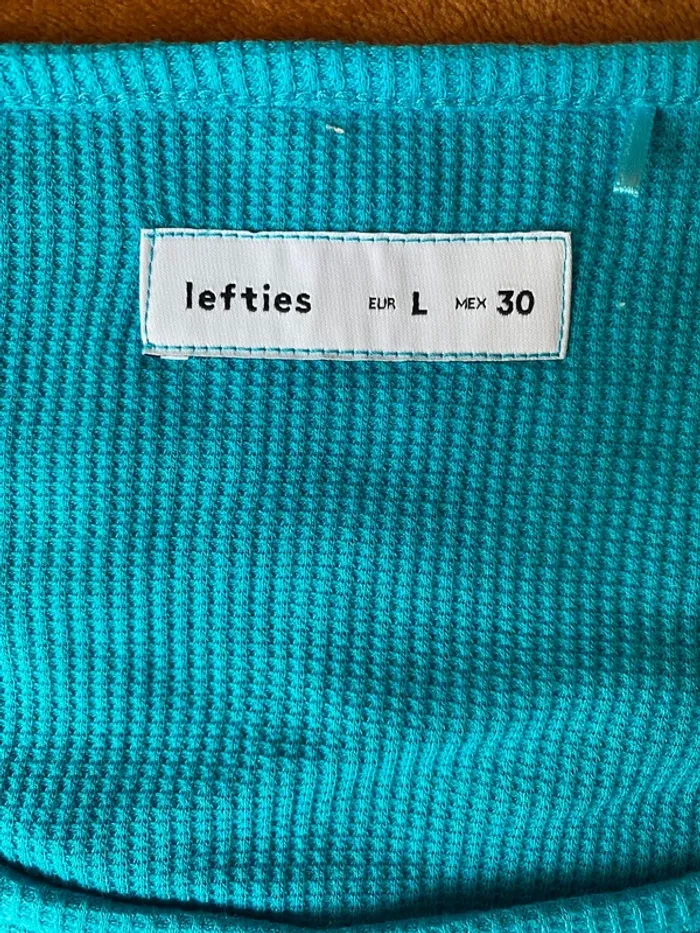 Crop ton bleu Lefties - photo numéro 5