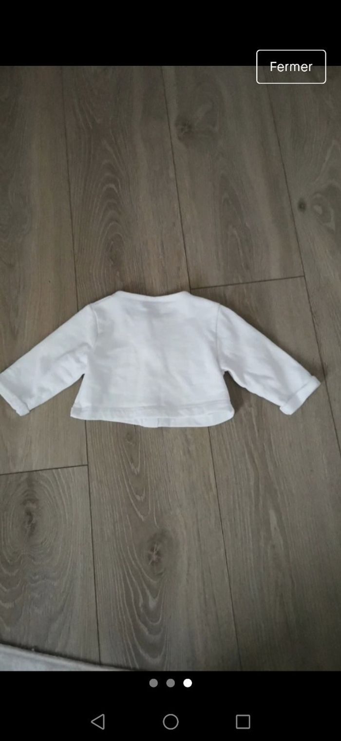 Gilet blanc - photo numéro 3