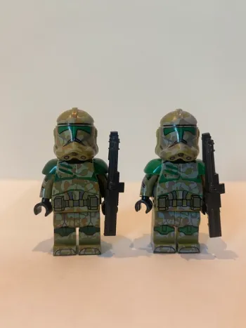 Figurine type lego 2 clones de Kashyyk. Star Wars