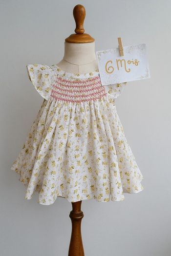 Robe avec bloomer 6mois Du pareil au même neuf