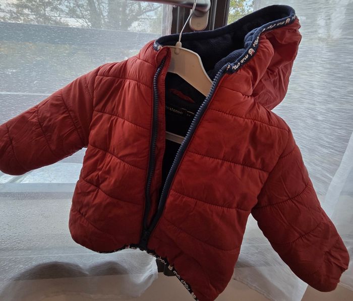 Doudoune chaude imperméable garçon 9 mois - photo numéro 4