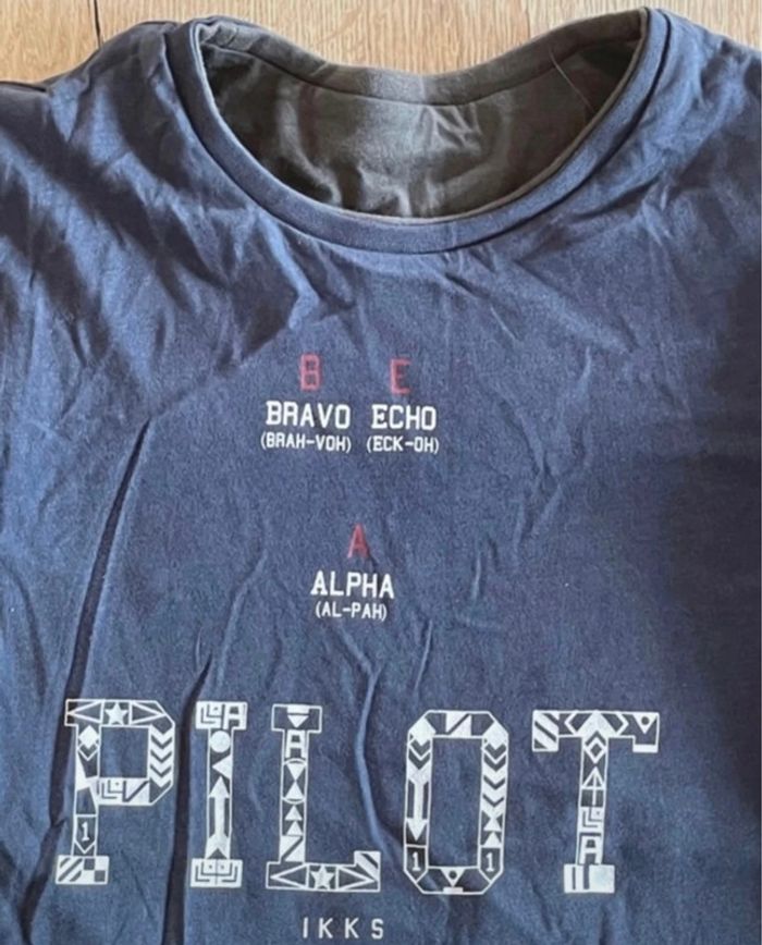 Tee shirt reversible ikks taille 8 ans neuf avec étiquettes - photo numéro 6