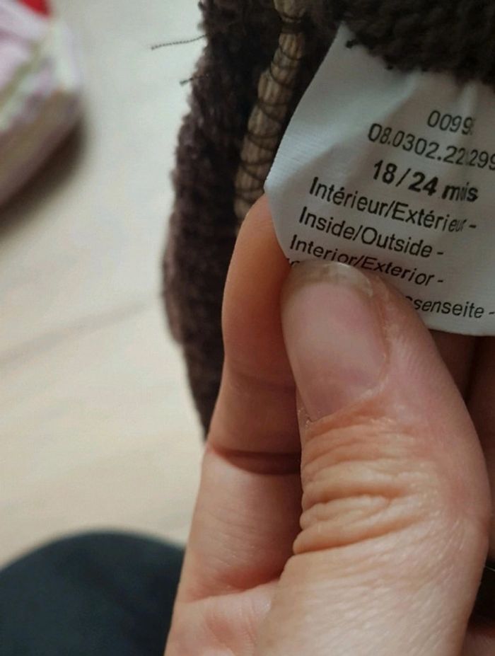 👻bonnet fille marron👻 - photo numéro 4