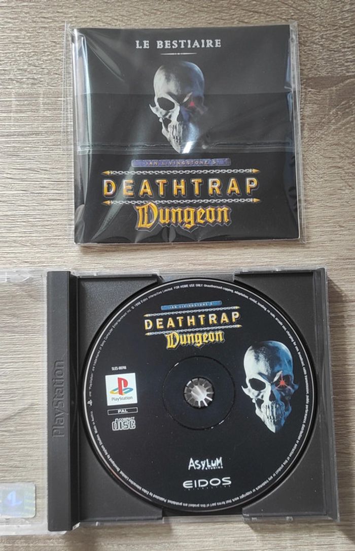 Jeu deathtrap dungeon ps1 - photo numéro 2