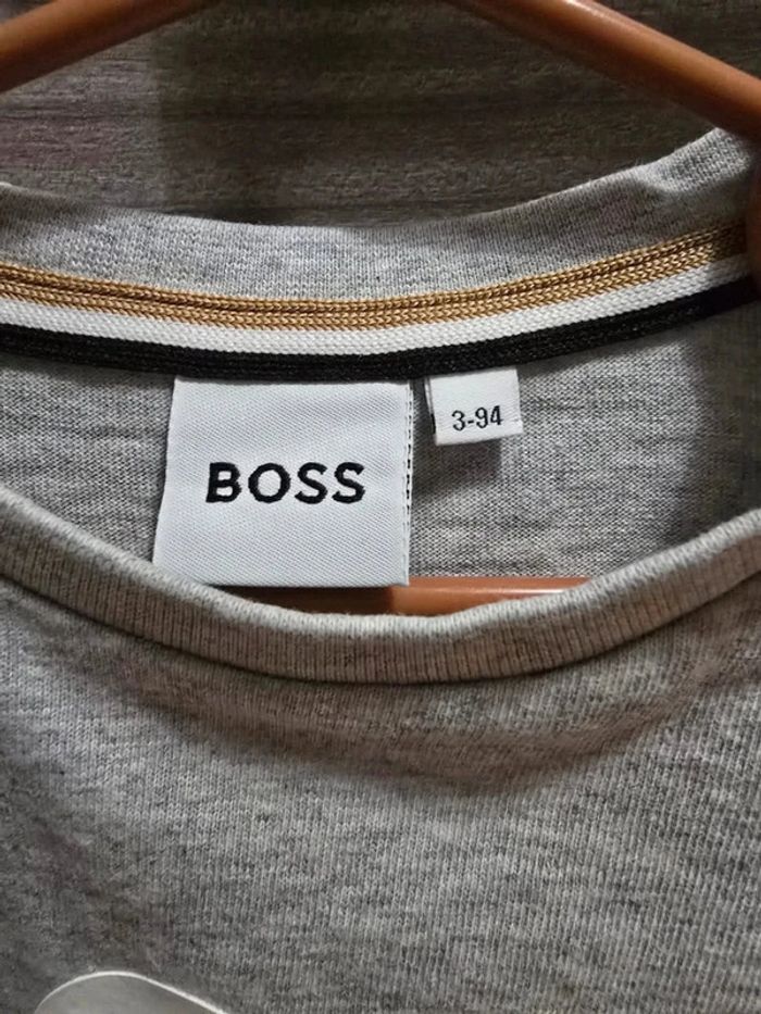 Tee shirt manches longues Hugo Boss - photo numéro 3