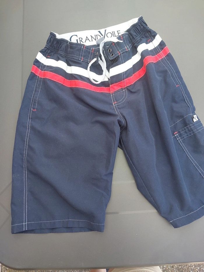 Short bleu grand voile