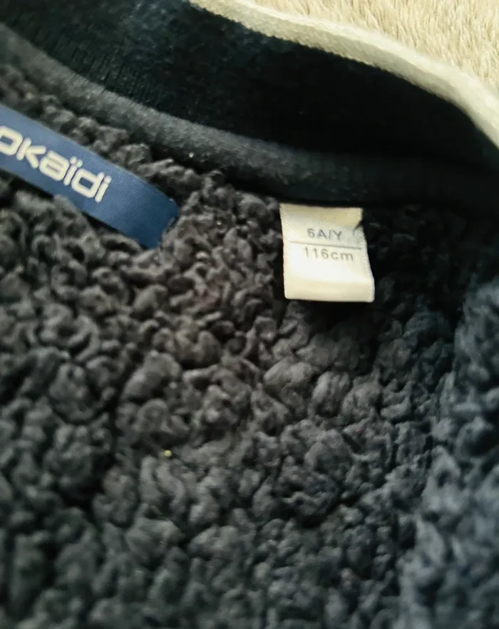 Gilet zippé Okaidi 6 ans - photo numéro 2