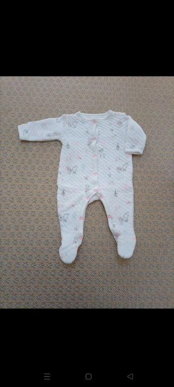 Pyjama effet matelassé