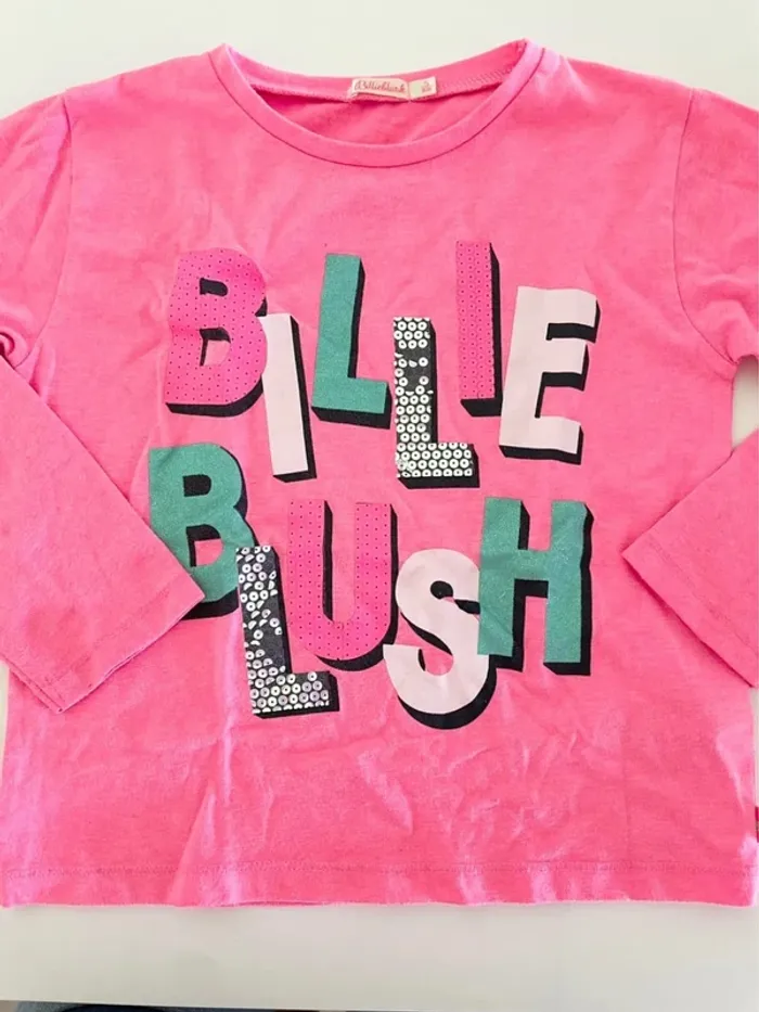 T-shirt rose 5 ans billieblush