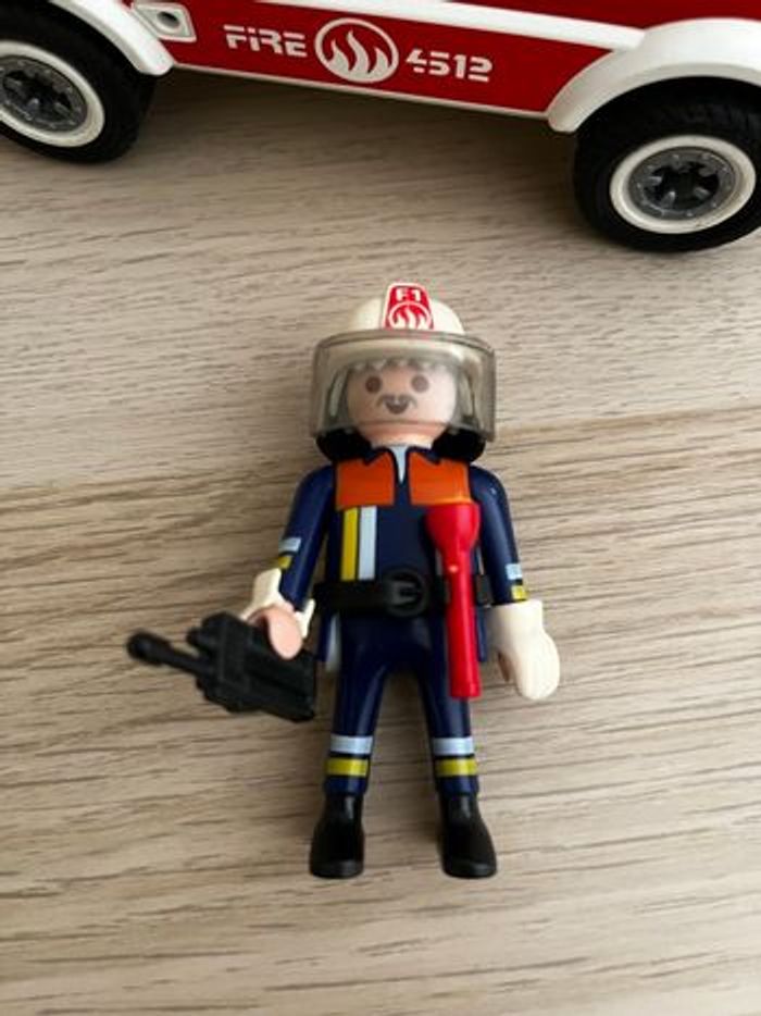 Voiture pompier playmobil - photo numéro 2