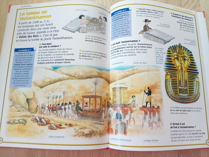 Voyage dans le temps : L'Egypte ancienne - dès 7 ans - Neuf - photo numéro 4