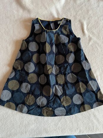 Robe / bleu / 18 mois / obaïbi