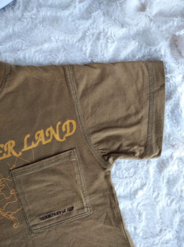 Tee shirt chemise manches courtes Garçon 3/5 ans Wonder Land Gevipall 100% coton - photo numéro 5