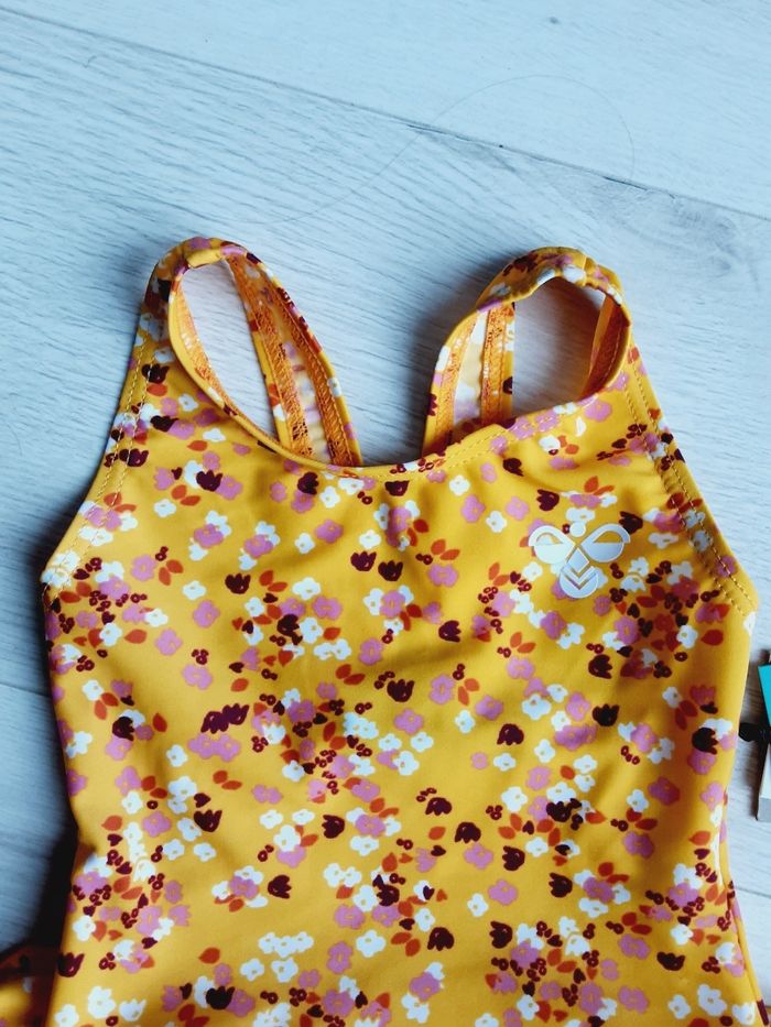 Vêtement bébé fille maillot de bain jaune Hummel 1 an 12 mois Neuf - photo numéro 2