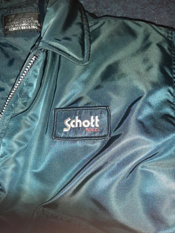 Manteau schott homme taille L type Bombers - photo numéro 4