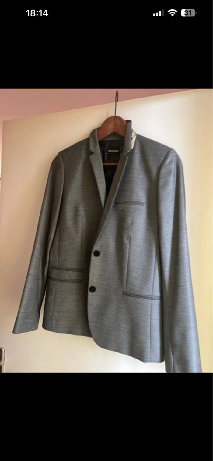 Veste tête de mort Zadig et Voltaire T38 Tbe - photo numéro 4