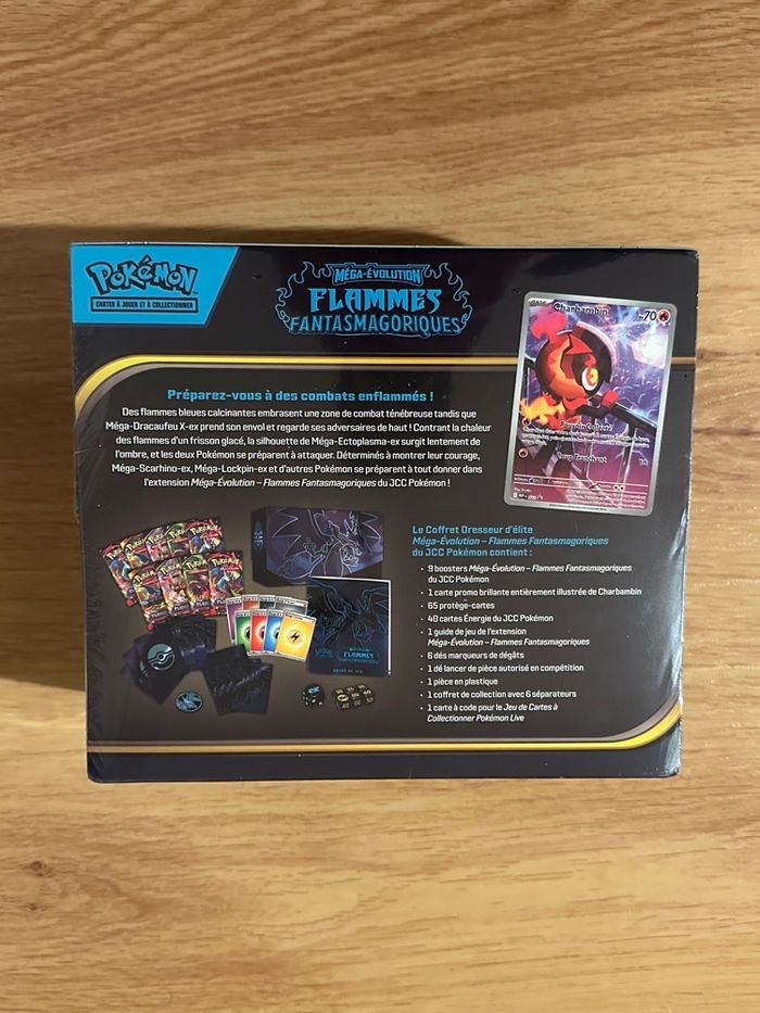 ETB Pokémon ME02 Flammes Fantasmagoriques - photo numéro 2