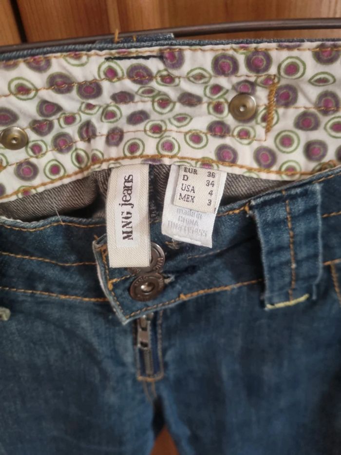 Pantacourt jeans Mango - photo numéro 4