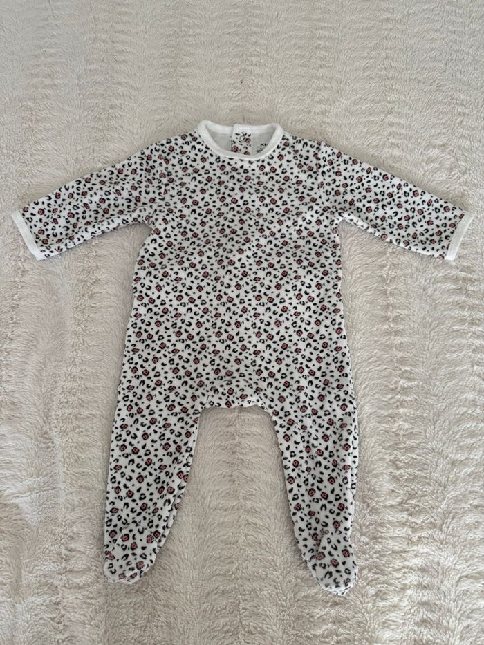 Pyjama Velours fille 6 mois