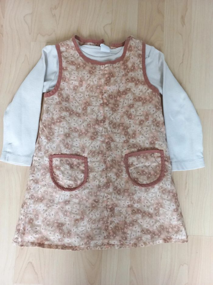 Ensemble robe + t.shirt 2ans