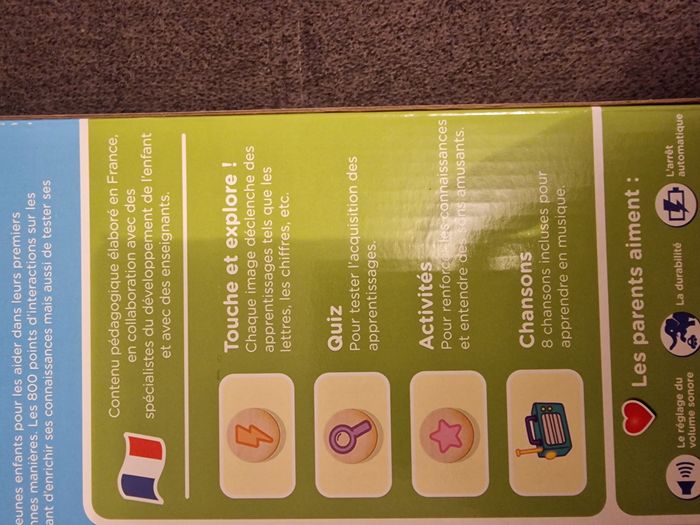 Vtech tablette interactive éducative TactiKid - photo numéro 4