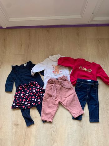 Lot bébé fille 9 mois