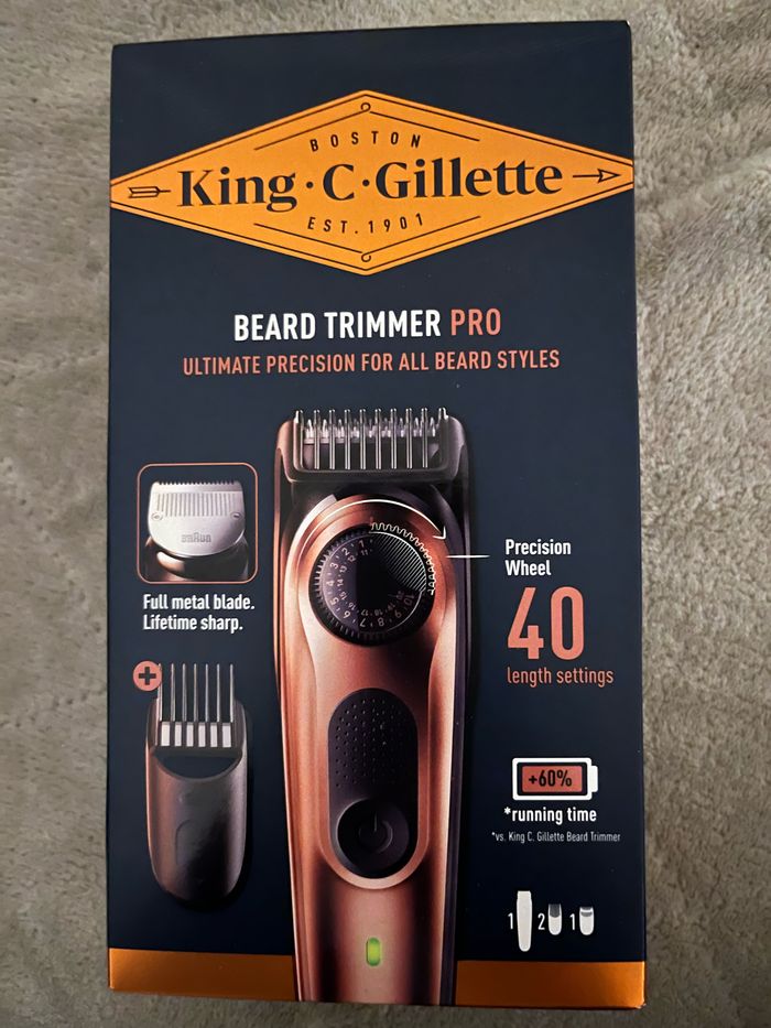 Tondeuse Barbe électrique Gillette Neuve Scellé