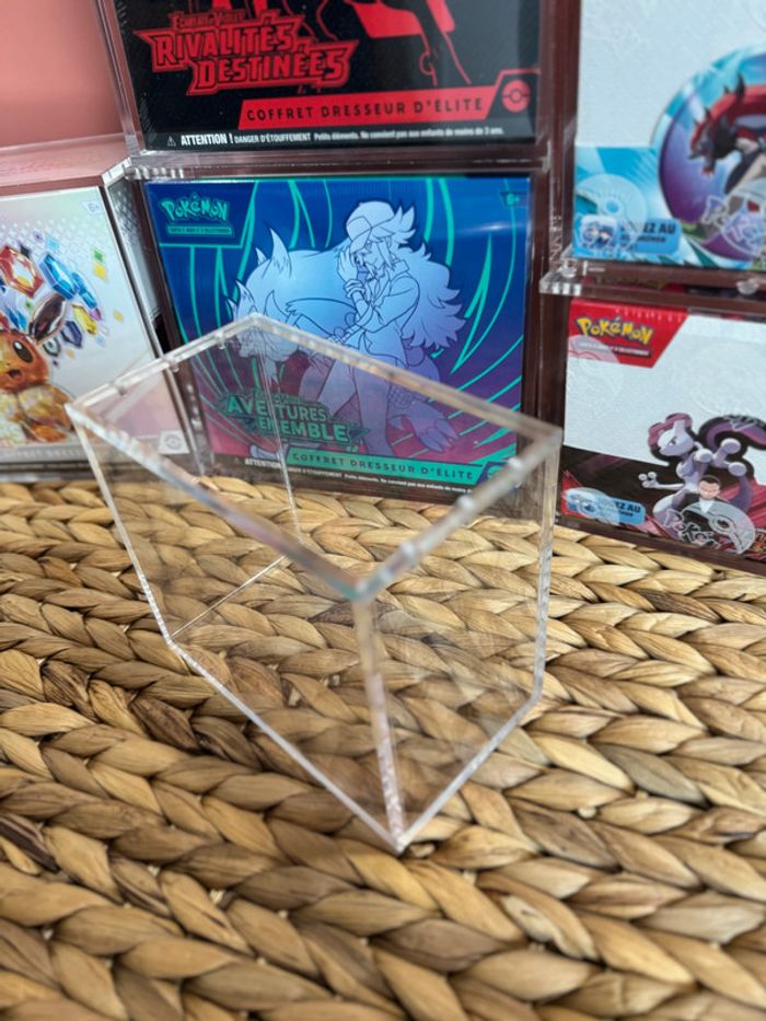 Protection acrylique aimantée pour coffret Pokémon Display - Neuve - photo numéro 2