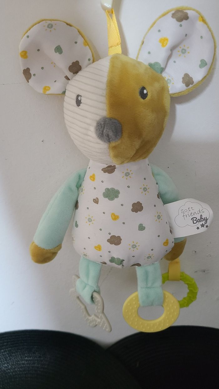 Pantin d'activités souris Soft Friends Baby - photo numéro 4