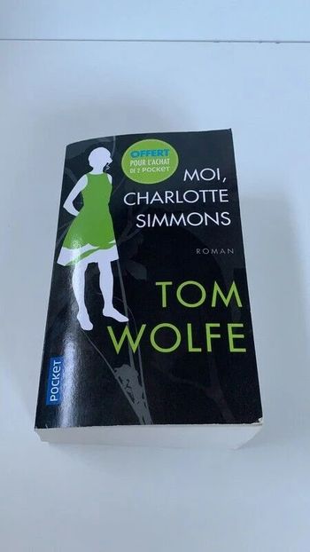 Livre Moi, Charlotte Simmons - Tom Wolfe
