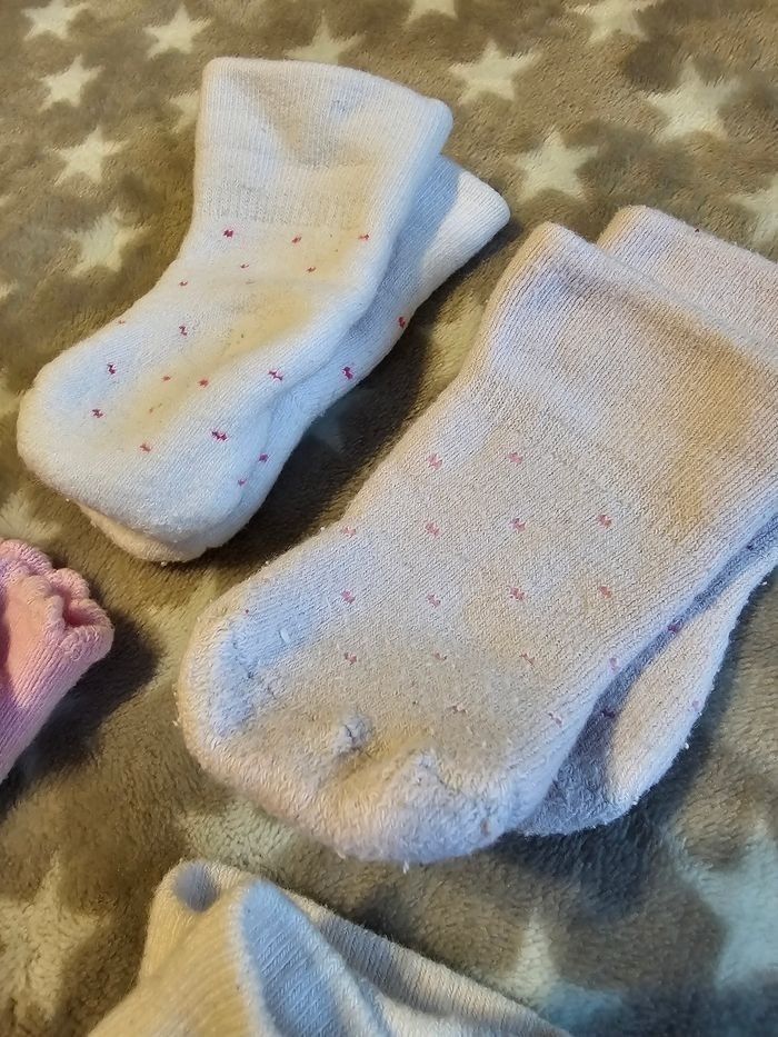 Lot de 4 paires de chaussettes fille pointure 15 - photo numéro 3