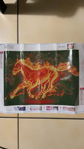 Toile Diamond Painting 30x40cm n°46