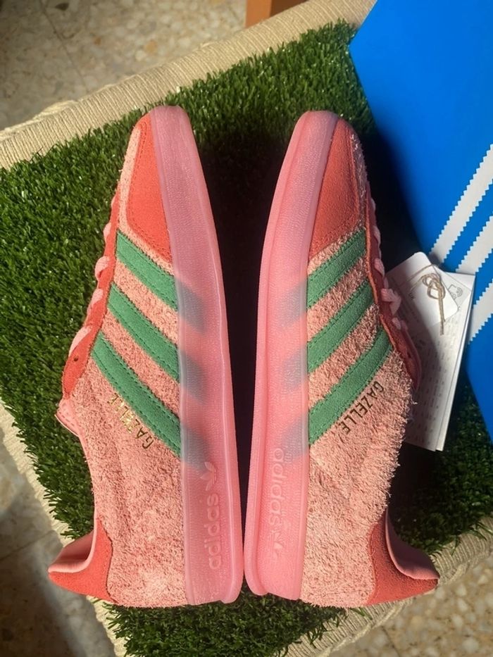 Adidas Gazelle Indoor Semi pink Spark Preloved Scarlet - photo numéro 5