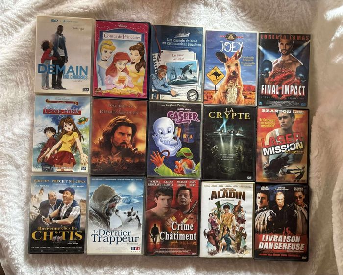 🎬 Lot de 27 DVD – Films, Séries & Dessins animés - photo numéro 2