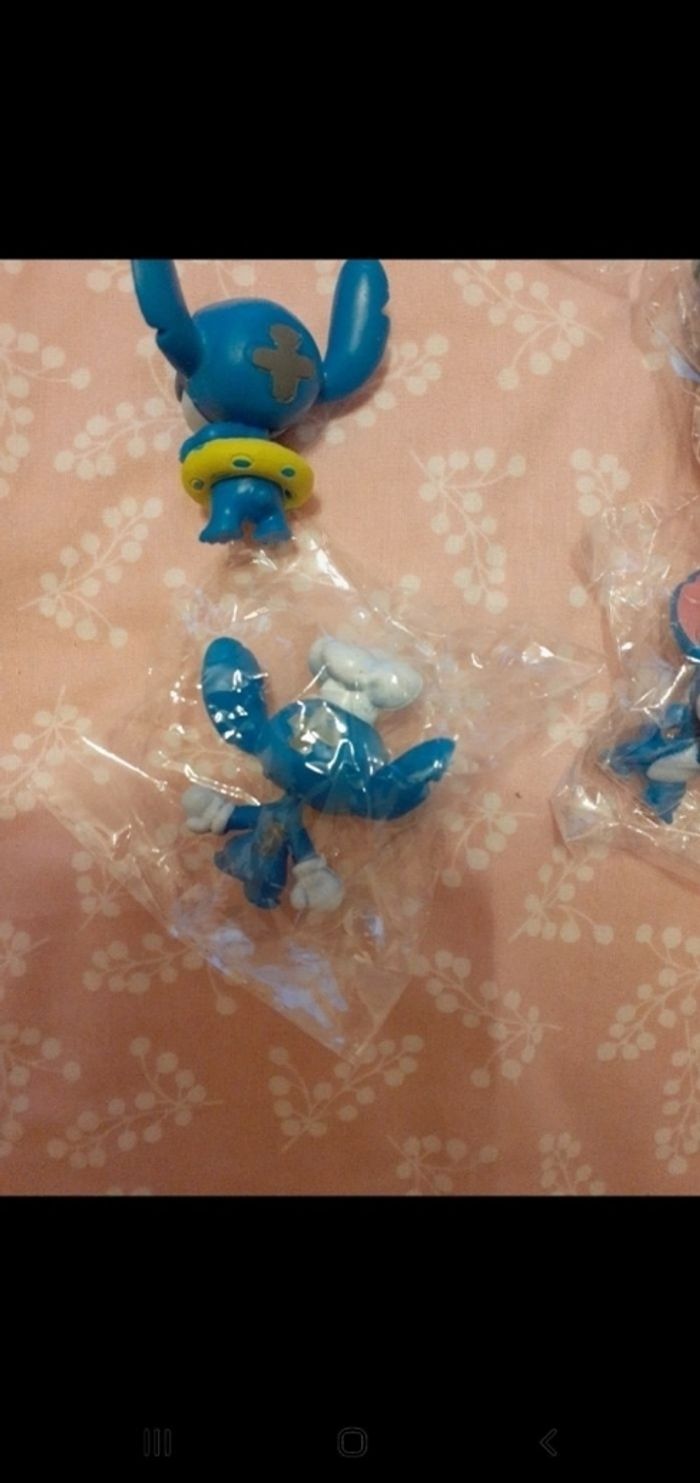 Lot de 5 petites figurines stitch 5 modèles - photo numéro 7