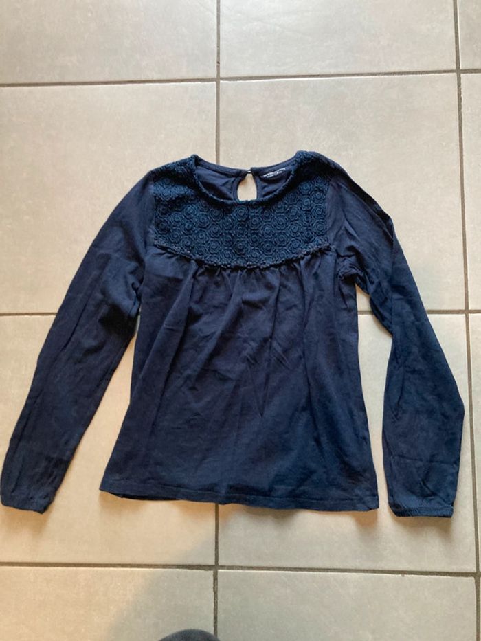 TEE shirt manches longues vertbaudet 10 ans