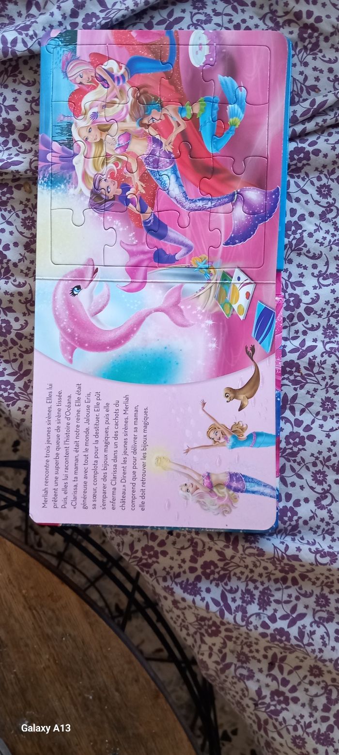 Livre puzzles barbie - photo numéro 3