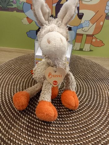 Peluche âne bussi trudi 20cm 