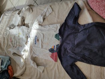 Lot de 6 Tee-shirts manches longues 9 mois garçon