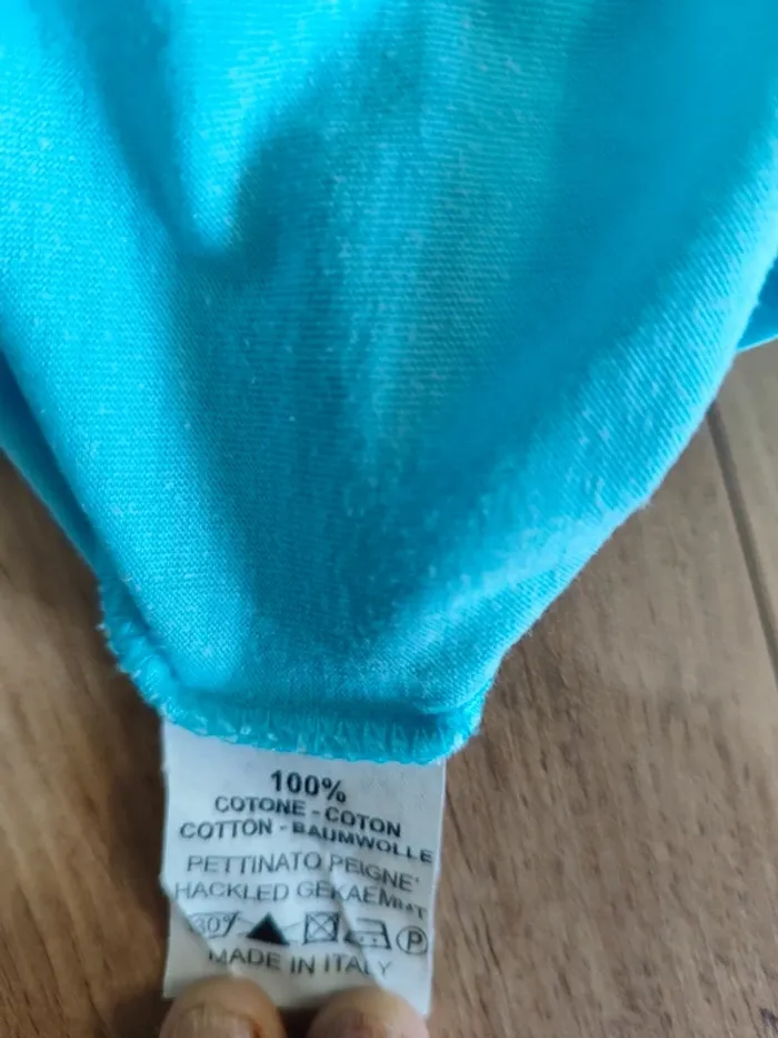 Blouse Afibel Bleue Turquoise Taille M - Parfaite pour l'été ! À saisir vite ! - photo numéro 6