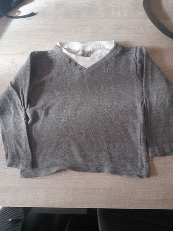 Petit pull TAO garçon 24 mois