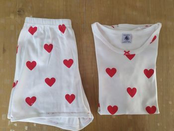 Pyjama short Petit Bateau 10 ans