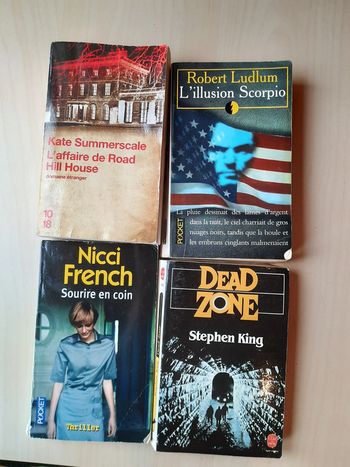 Lot de 4 livres