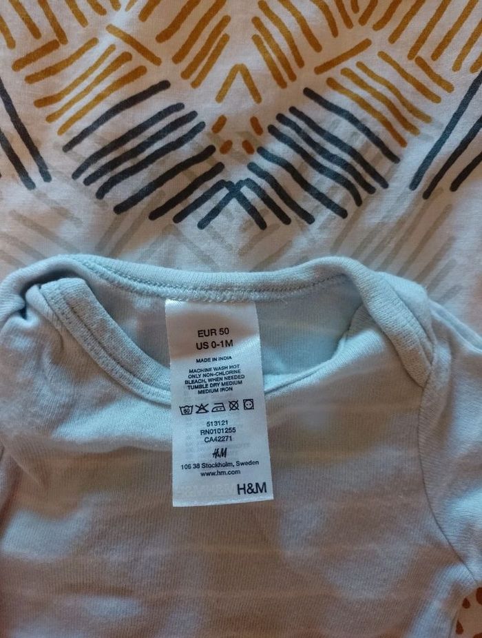 Lot de 5 body garçon - photo numéro 3